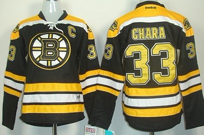 Personalized Women’s Boston Bruins #33 Zdeno Chara Black Jersey
