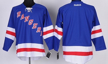 Personalized Youth New York Rangers Blank Light Blue Jersey