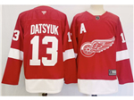 Personalized Detroit Red Wings #13 Pavel Datsyuk 2024 Red Jersey
