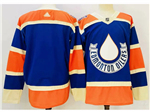Personalized Edmonton Oilers Royal Blue 2023 Heritage Classic Team Jersey