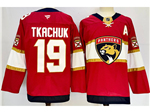 Personalized Florida Panthers #19 Matthew Tkachuk 2024 Red Jersey