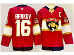 Personalized Florida Panthers #16 Aleksander Barkov 2024 Red Jersey