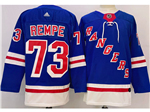 Personalized New York Rangers #73 Matt Rempe Home Royal Blue Jersey