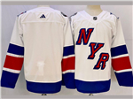 Personalized New York Rangers 2024 Stadium Series White Team Jersey