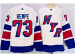 Personalized New York Rangers #73 Matt Rempe 2024 Stadium Series White Jersey