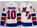 Personalized New York Rangers #10 Artemi Panarin 2024 Stadium Series White Jersey