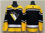 Personalized Pittsburgh Penguins Black Reverse Retro 2.0 Team Jersey