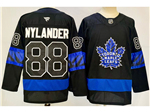 Personalized Toronto Maple Leafs #88 William Nylander 2024 Black Alternate Jersey