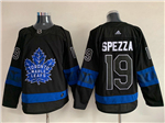 Personalized Toronto Maple Leafs #19 Jason Spezza Black Alternate Reversible Jersey