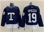 Personalized Toronto Maple Leafs #19 Jason Spezza Navy 2022 Heritage Classic Jersey