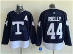 Personalized Toronto Maple Leafs #44 Morgan Rielly Navy 2022 Heritage Classic Jersey