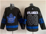 Personalized Toronto Maple Leafs #88 William Nylander Black Alternate Reversible Jersey