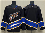 Personalized Washington Capitals Black Reverse Retro 2.0 Team Jersey
