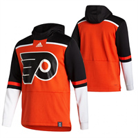 Personalized Philadelphia Flyers Blank Reverse Retro Pullover Hoodie Orange