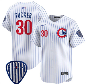 Personalized Men’s Chicago Cubs Blue Alternate Premier Limited Jersey All Stitched Pinstripe Kyle Tucker