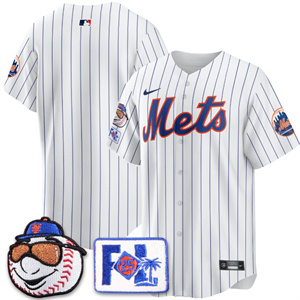 Personalized Men’s New York Mets 2025 Spring Training Jersey All Stitched White Team