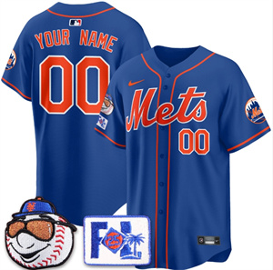 Personalized Custom GenderName New York Mets 2025 Spring Training BASEBALL Jersey All Stitched Royal