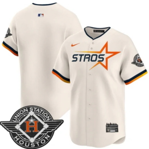 Personalized Men’s Houston Astros 2025 City Connect Premier Limited Jersey All Stitched Cream Team