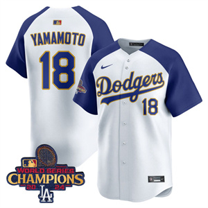 Personalized Los Angeles Dodgers Gold 2025 Alternate Yamamoto #18 Jersey All Stitched