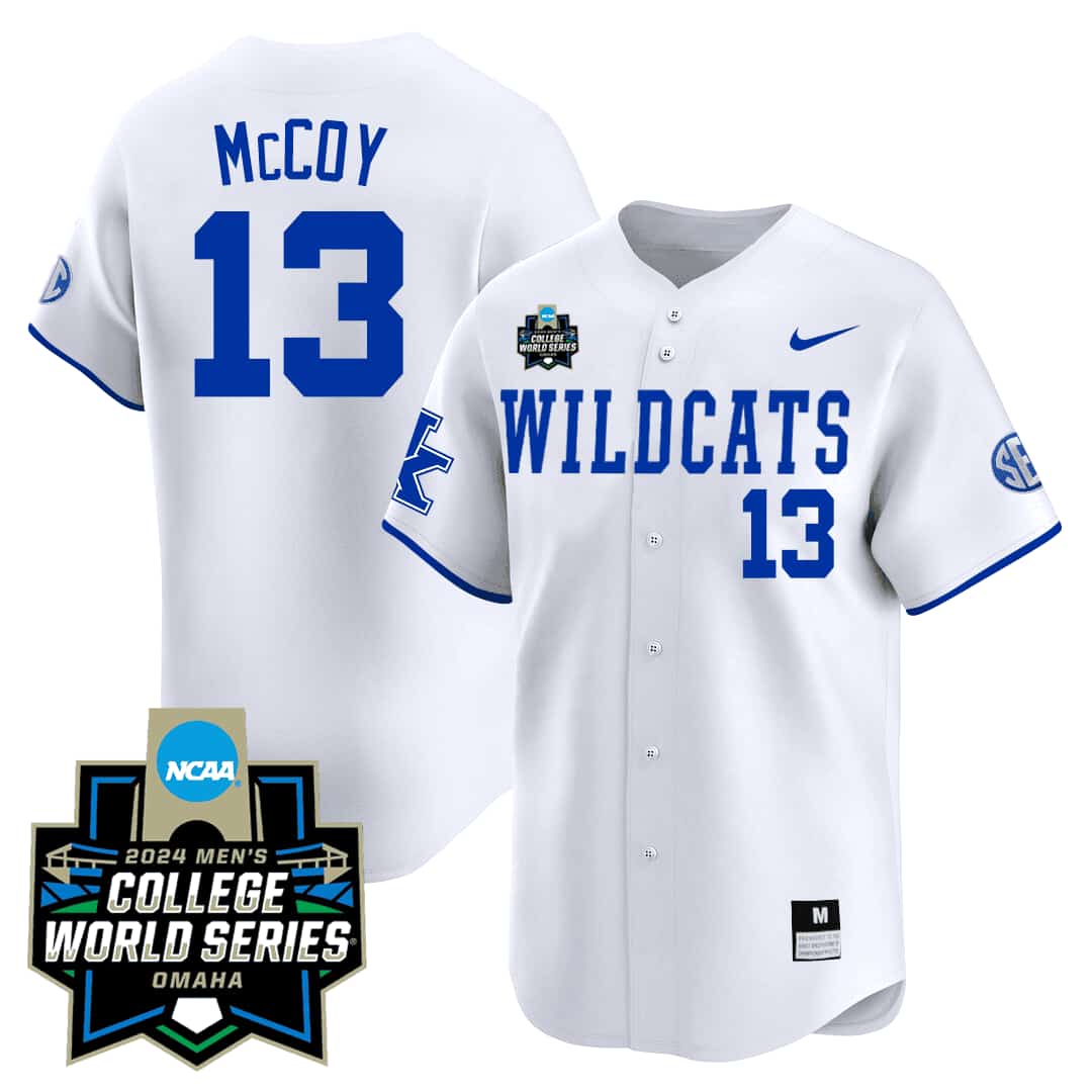 Personalized Men’s Kentucky Wildcats #13 McCoy Jersey
