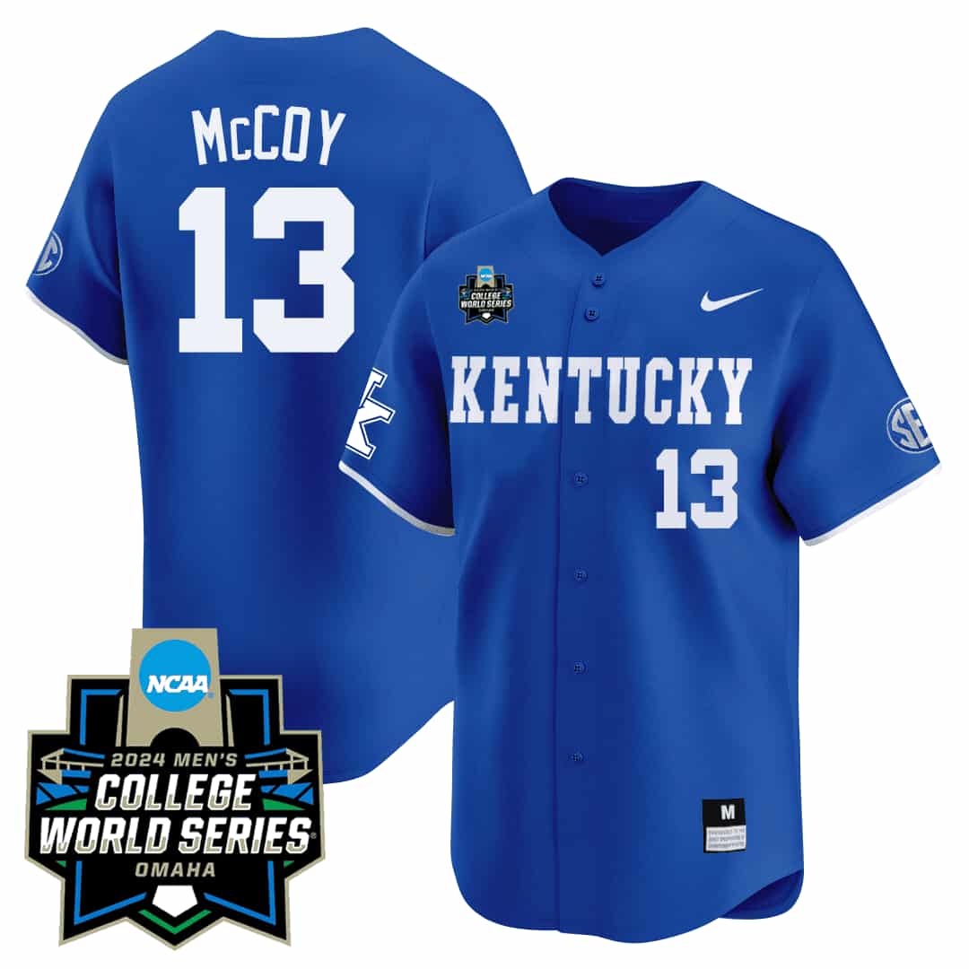 Personalized Men’s Kentucky Wildcats #13 McCoy Jersey