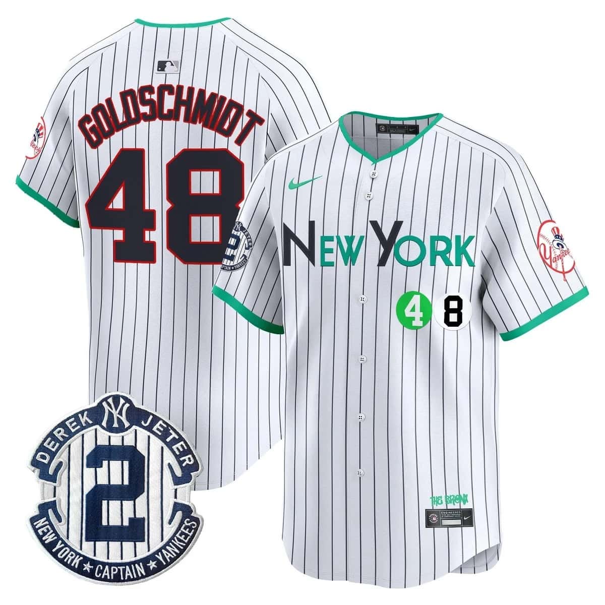 Personalized Men’s New York Yankees City Connect Premier Limited Jersey All Stitched