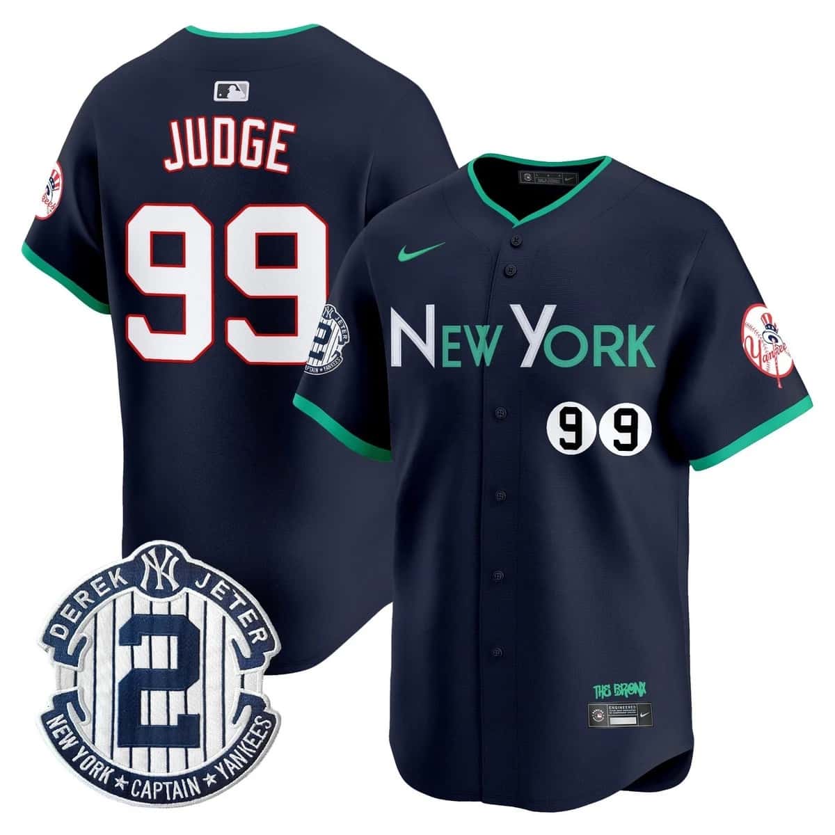 Personalized Men’s New York Yankees City Connect Premier Limited Jersey All Stitched Aaron Judge