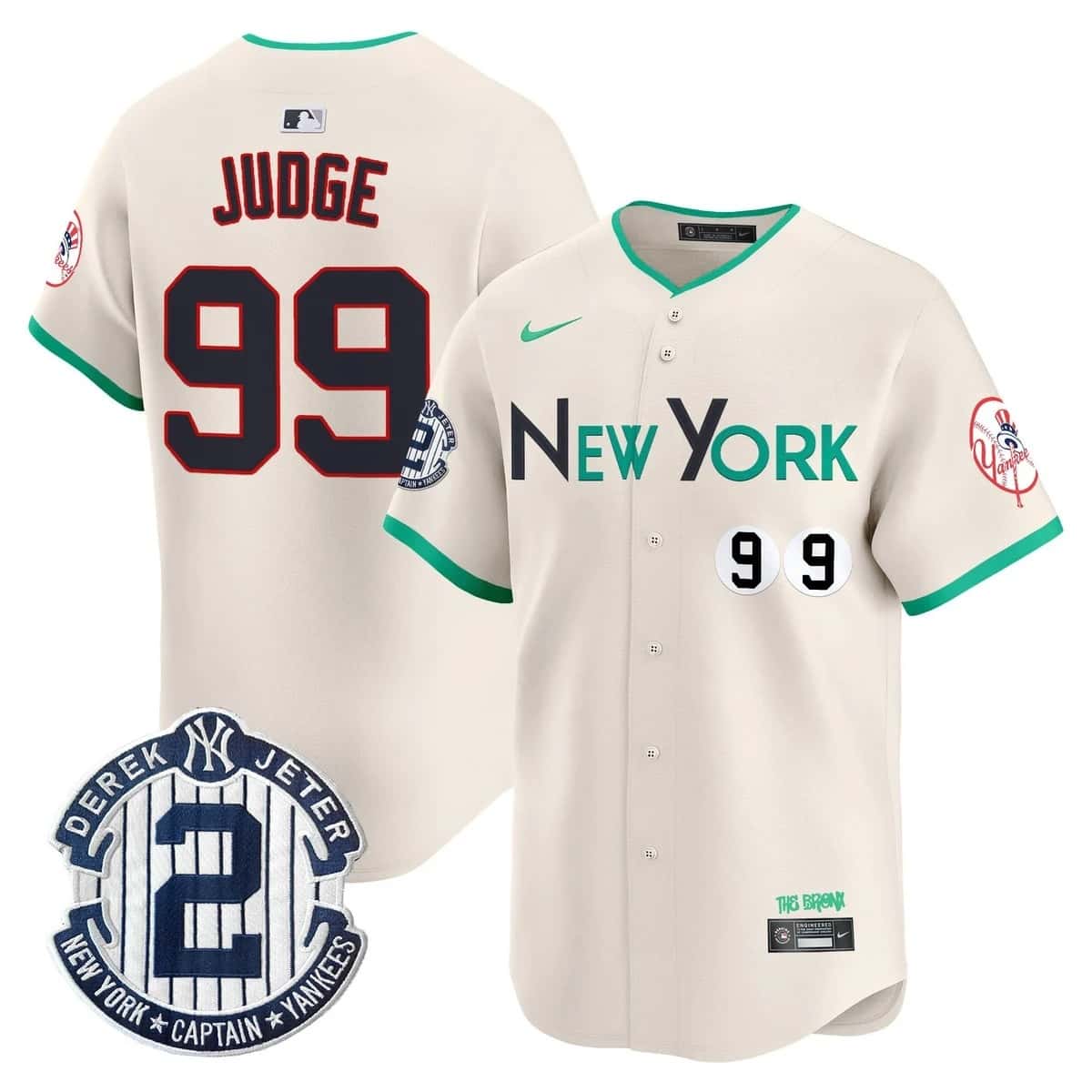 Personalized Men’s New York Yankees City Connect Premier Limited Jersey All Stitched Aaron Judge #99