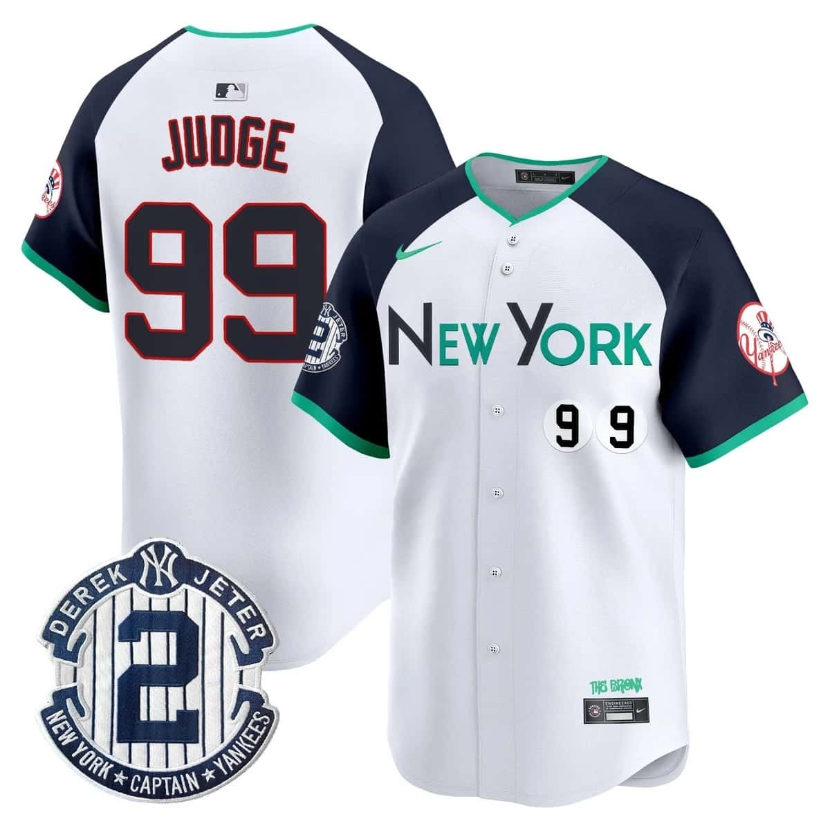 Personalized Men’s New York Yankees City Connect Premier Limited Jersey All Stitched Aaron Judge #99