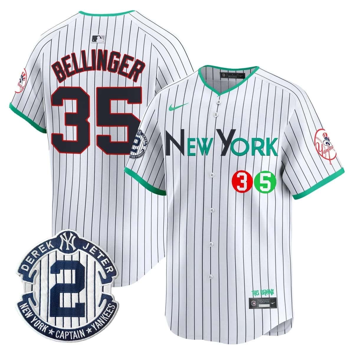 Personalized Men’s New York Yankees City Connect Premier Limited Jersey All Stitched Cody Bellinger #35