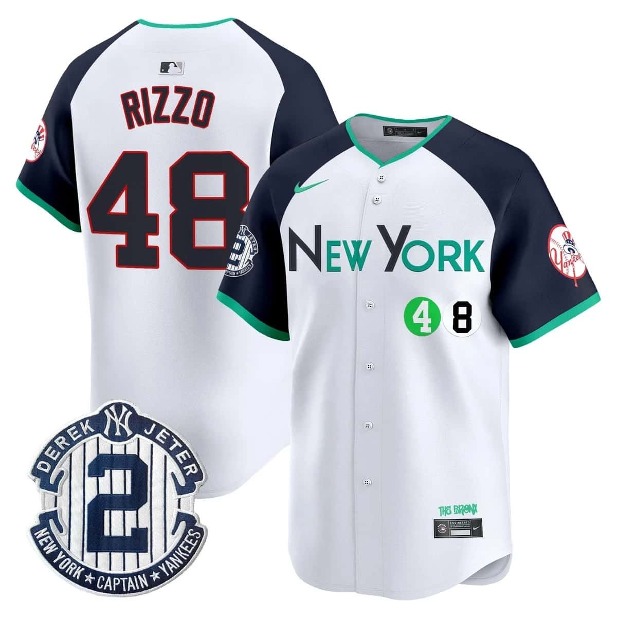 Personalized Men’s New York Yankees City Connect Premier Limited Jersey All Stitched Anthony Rizzo #48