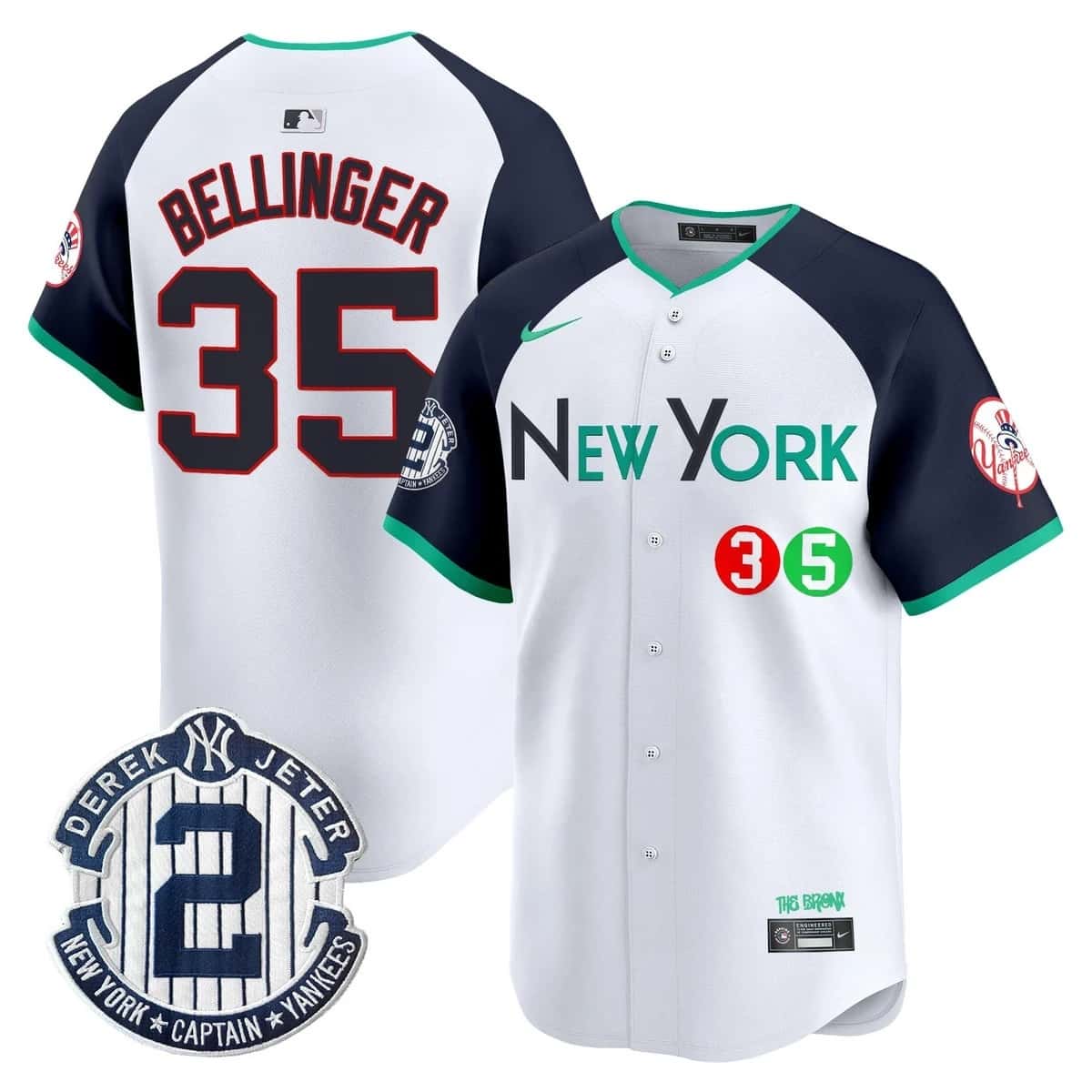 Personalized Men’s New York Yankees City Connect Premier Limited Jersey All Stitched Cody Bellinger #35