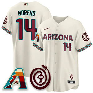 Personalized Men’s Arizona Diamondbacks City Connect Concept Jersey V2 All Stitched Gabriel Moreno #14