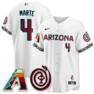 Personalized Men’s Arizona Diamondbacks City Connect Concept Jersey V2 All Stitched Ketel Marte #4