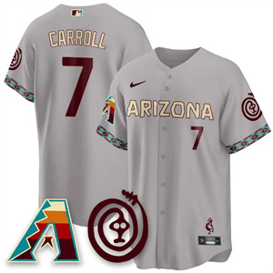 Personalized Men’s Arizona Diamondbacks City Connect Concept Jersey V2 All Stitched Corbin Carroll #7