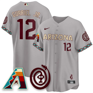 Personalized Men’s Arizona Diamondbacks City Connect Concept Jersey V2 All Stitched Lourdes Gurriel Jr. #12