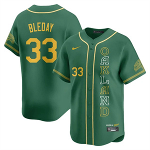 Personalized Men’s Oakland Athletics City Connect Concept Jersey All Stitched JJ Bleday #33