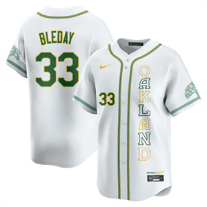 Personalized Men’s Oakland Athletics City Connect Concept Jersey All Stitched JJ Bleday #33