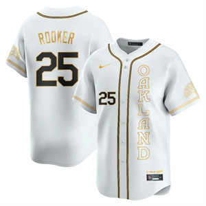 Personalized Men’s Oakland Athletics City Connect Concept Jersey All Stitched Brent Rooker #25