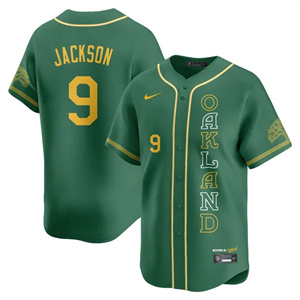 Personalized Men’s Oakland Athletics City Connect Concept Jersey All Stitched Reggie Jackson #9