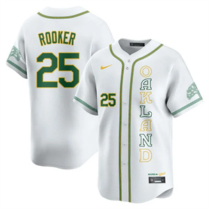 Personalized Men’s Oakland Athletics City Connect Concept Jersey All Stitched Brent Rooker #25