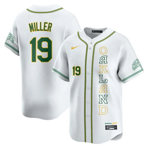 Personalized Men’s Oakland Athletics City Connect Concept Jersey All Stitched Mason Miller #19