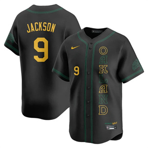Personalized Men’s Oakland Athletics City Connect Concept Jersey All Stitched Reggie Jackson #9