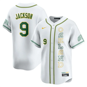 Personalized Men’s Oakland Athletics City Connect Concept Jersey All Stitched Reggie Jackson #9