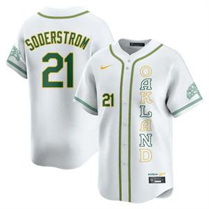 Personalized Men’s Oakland Athletics City Connect Concept Jersey All Stitched Tyler Soderstrom #21