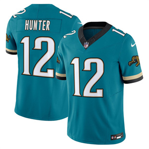 Personalized Men’s Jacksonville Jaguars Florida Patch Jersey All Stitched Travis Hunter