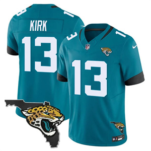 Personalized Men’s jacksonville jaguars florida patch jersey all stitched christian kirk #13