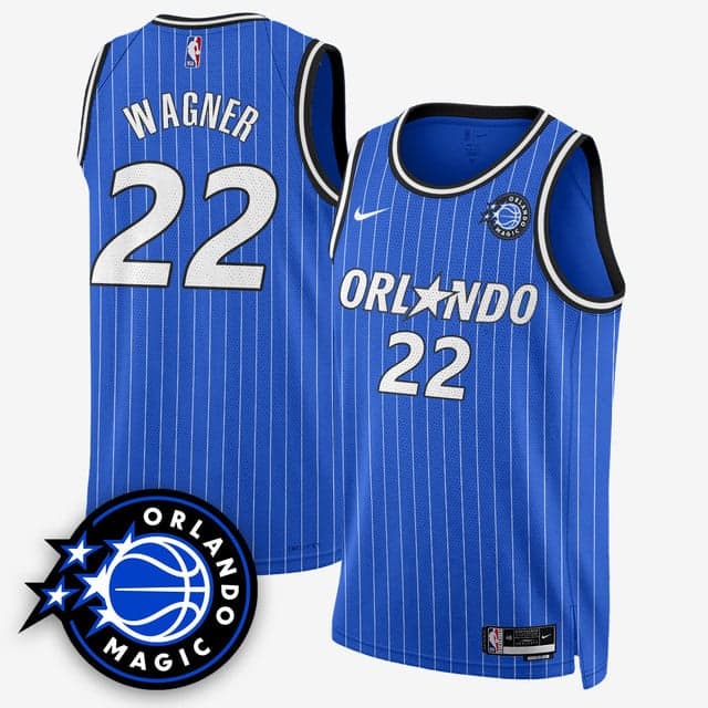 Personalized Men’s Orlando Magic #22 Franz Wagner New Generation of Magic Basketball Jersey All Stitched