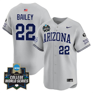 Personalized Men’s Arizona Wildcats #22 Smith Bailey 2025 World Series Premier Limited Jersey All Stitched
