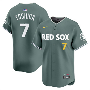 Personalized Men’s Boston Red Sox 2025 City Connect Premier Limited Jersey V2 All Stitched Masataka Yoshida #7